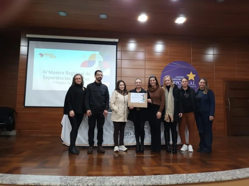Saúde de Nova Laranjeiras conquista destaque na IV Mostra Regional de Experiências Exitosas